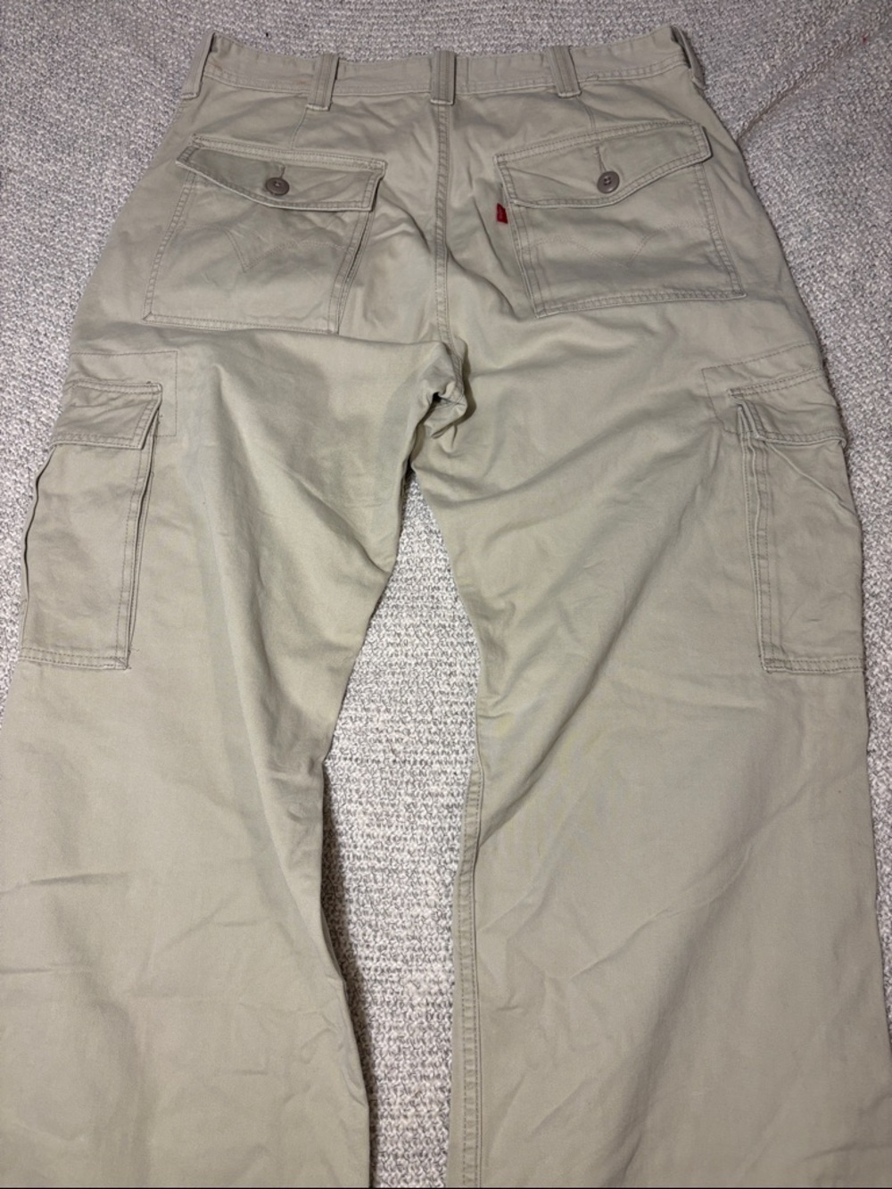 Vintage Levi's Cargo Pants Khaki
Mens Loose Straight Utility Baggy Y2K - Picture 10 of 12